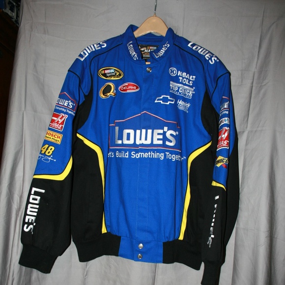 Jimmie Johnson Lowes 48 Nascar Coat 